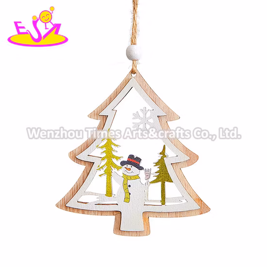 Acquista Le luci dell'albero di Natale in legno a LED più popolari per decorazioni W09d095