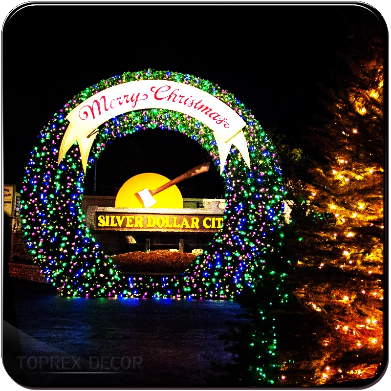 Valentine′s Day Motif Lights Outdoor Christmas Decor LED Light Arch