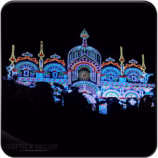 Luci a motivo di San Valentino Decorazioni natalizie per esterni Arco luminoso a LED
